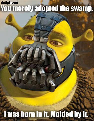 You merely adopted the swamp