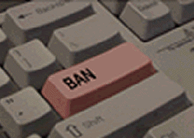 Ban button