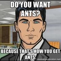 Do you want ants?