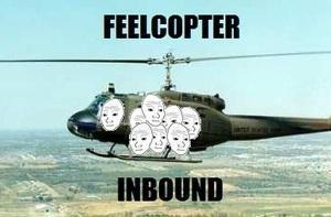 Feelcopter inbound