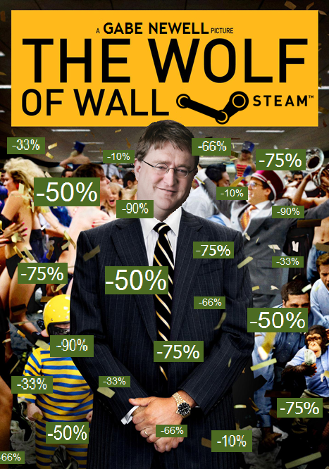 The wolf of wall-steam