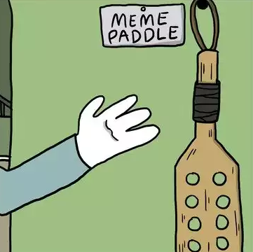 Meme paddle