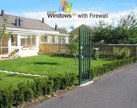 Windows XP with firewall