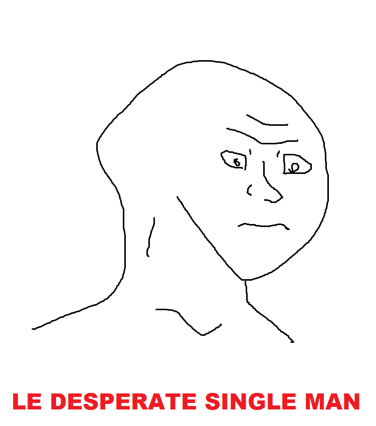 Le desperate single man