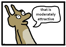 Le that is moderately attractive