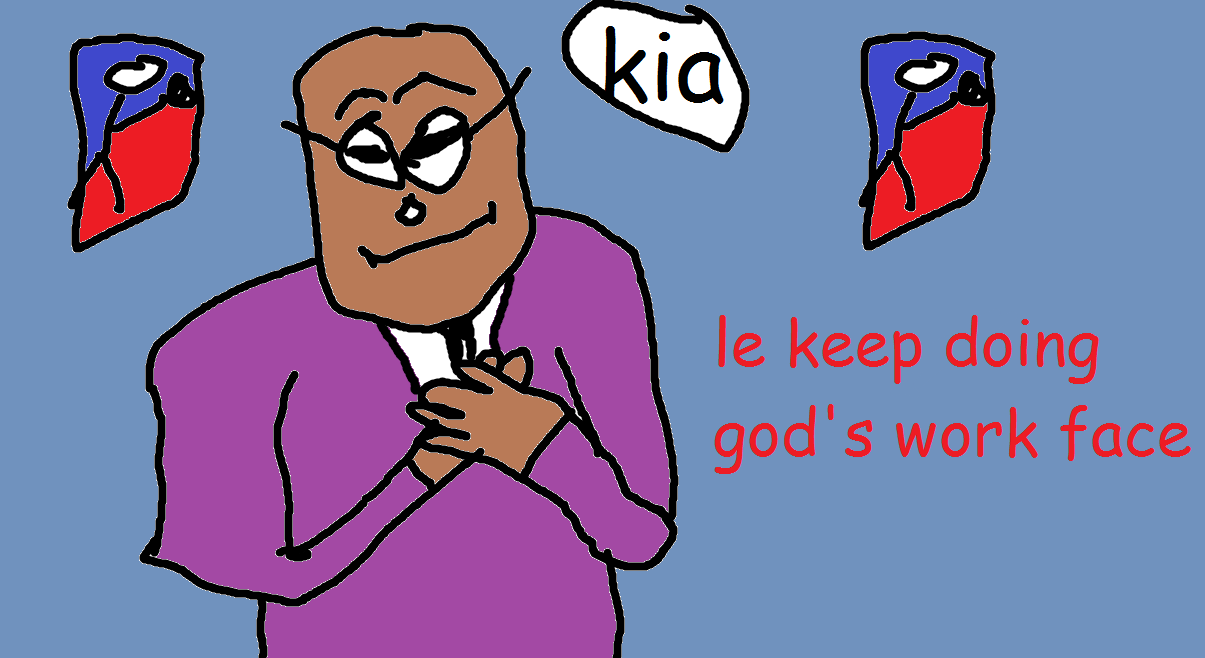 Le keep doing god's work face