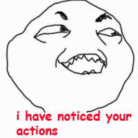 Le I have noticed your actions