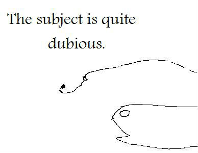Le the subject is quite dubious