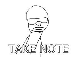 Le take note