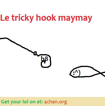 Le tricky hook maymay with watermark
