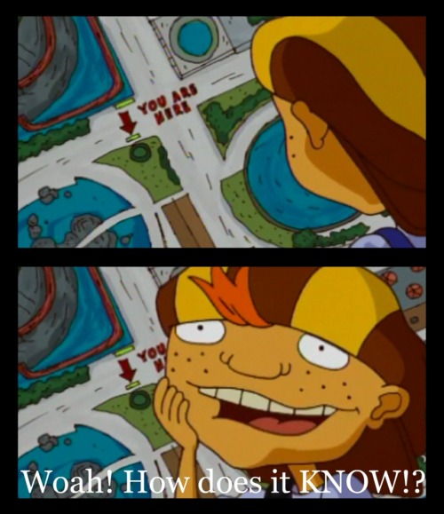 You are here - How does it know?