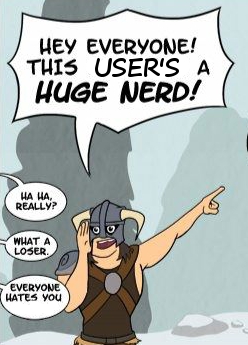 Hey everyone! This user's a Huge nerd