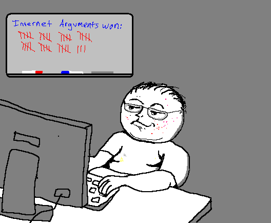 Internet arguments won
