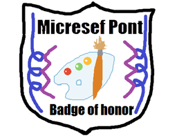 Micresef Pont badge of honor