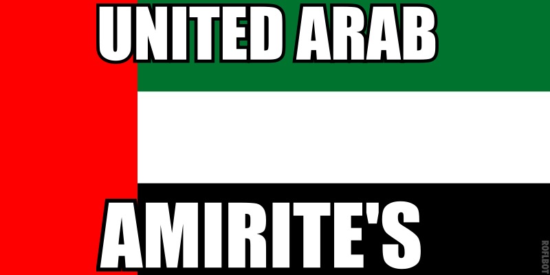 United Arab Am I rite