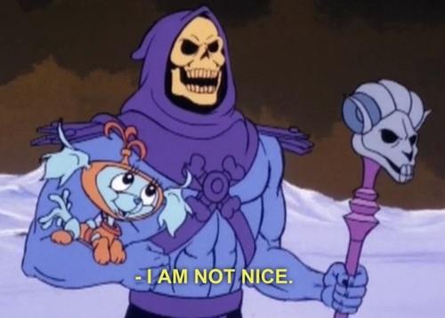 I am not nice