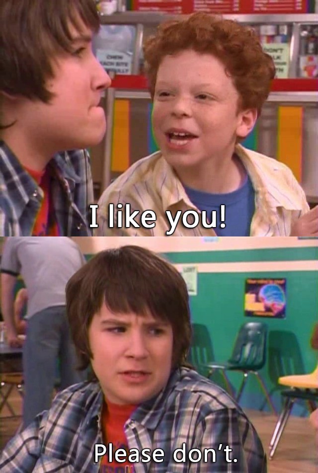 I like you, please don't