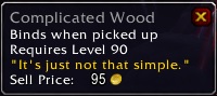 Complicated wood