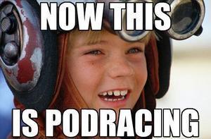 Now this is podracing