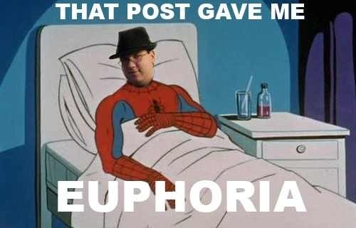 That post gave me euphoria